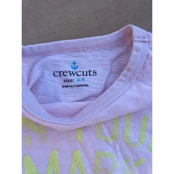 Jcrew Crewcuts Bundle Of 2 Boys Cotton Everyday T-Shirt - Size 4 - 5 Beach - Picture 3 of 5